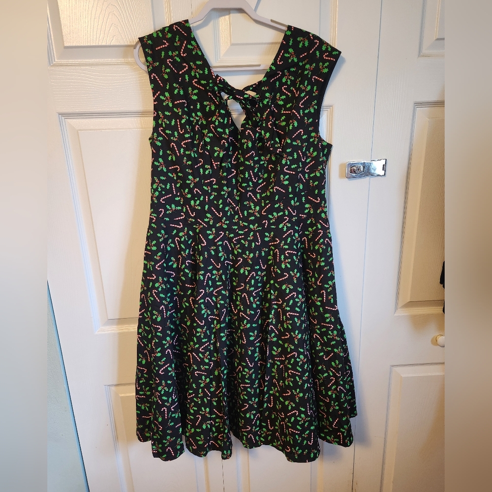 NWT Unique Vintage Magnolia Park Christmas swing dress